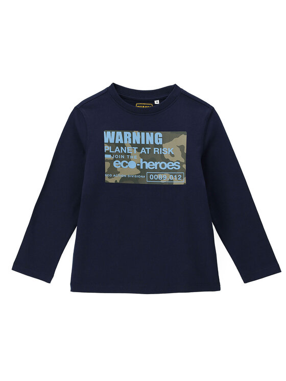 Original Marines Original Marines Blúz DCA2682B Sötétkék Regular Fit