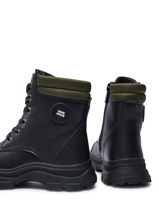 Pepe Jeans Pepe Jeans Trzewiki PBS50107 Czarny