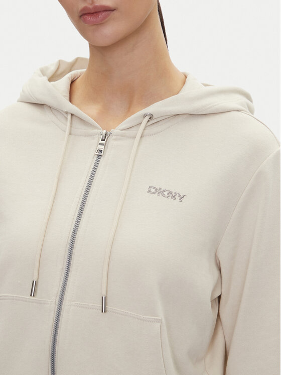 DKNY Sport DKNY Sport Bluză DP5J9588 Bej Regular Fit