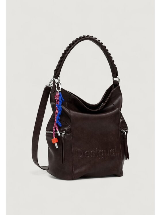 Desigual Desigual Σακίδιο BACK_HALF LOGO ARICA Καφέ