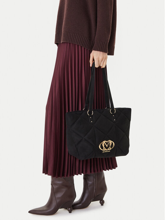 LOVE MOSCHINO Torebka JC4312PP0NKE0000 Czarny