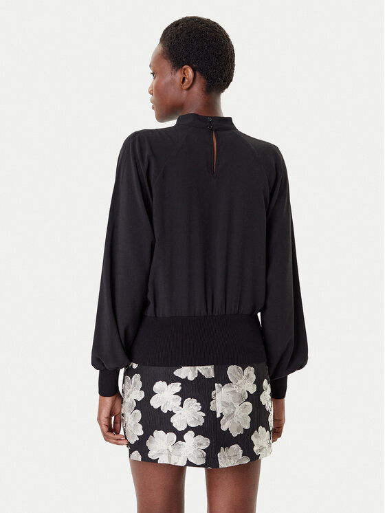 French Connection French Connection Bluse 78LZH Schwarz Regular Fit