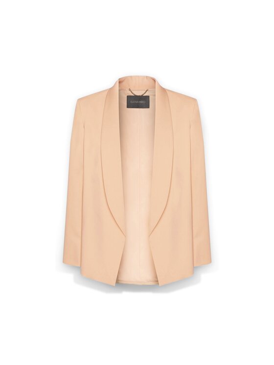 Elena Mirò Elena Mirò Giacca di transizione R059P000108N062 Beige Regular Fit
