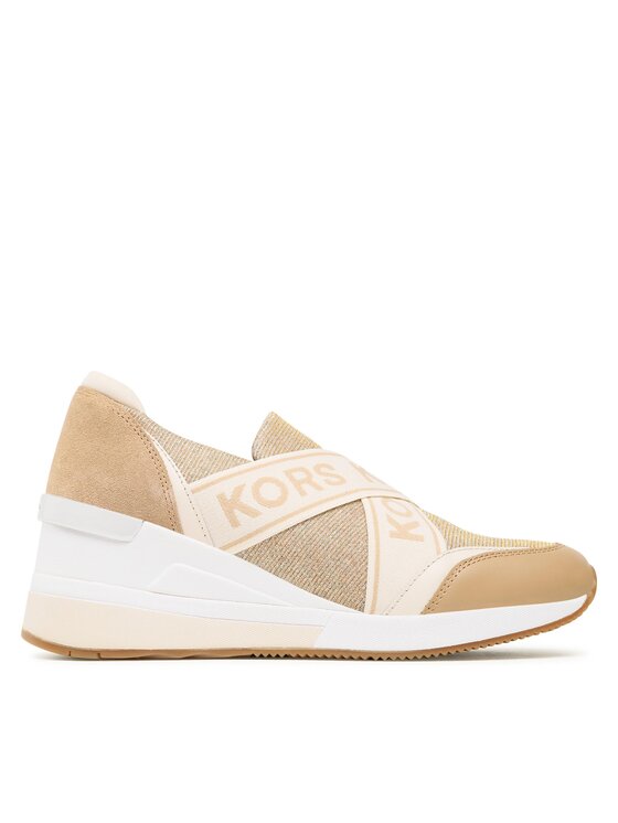 MICHAEL Michael Kors Snīkeri Geena Slip On Trainer 43F3GNFP2D Brūns