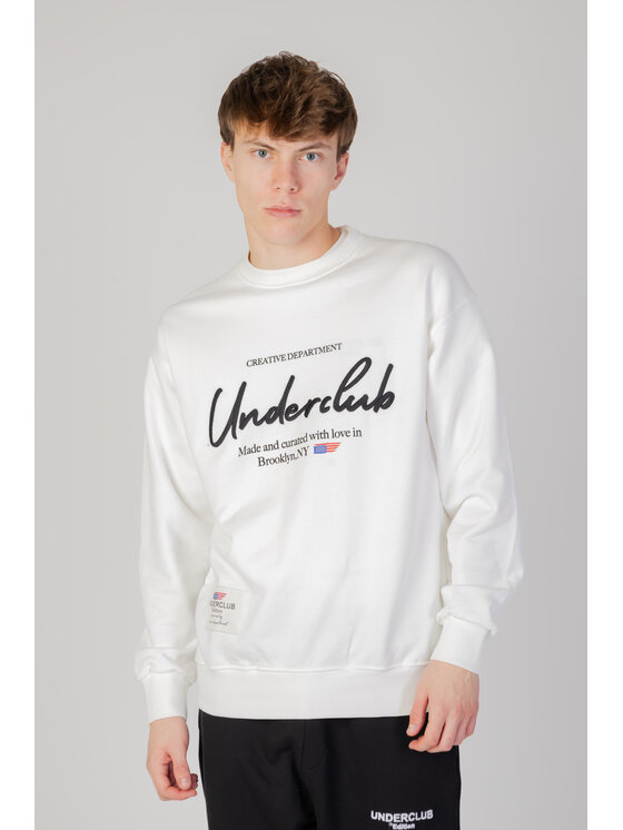 Underclub Underclub Felpa 23IUC80010 Bianco To Fit