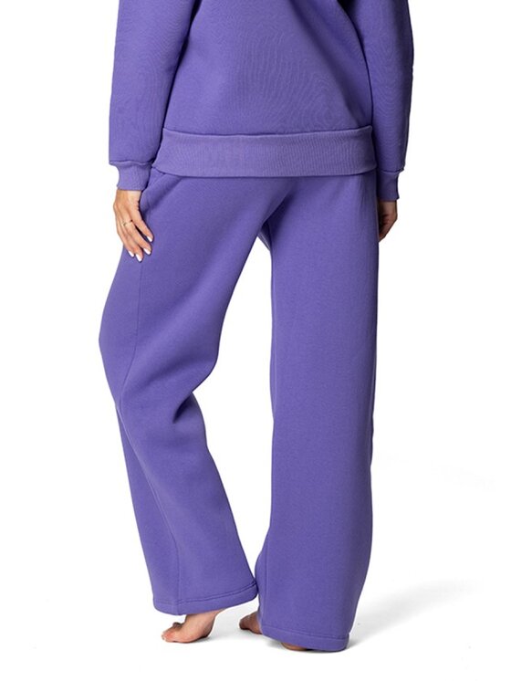 DKaren Sport DKaren Sport Spodnie dresowe DK-K-B9 Fioletowy Regular Fit