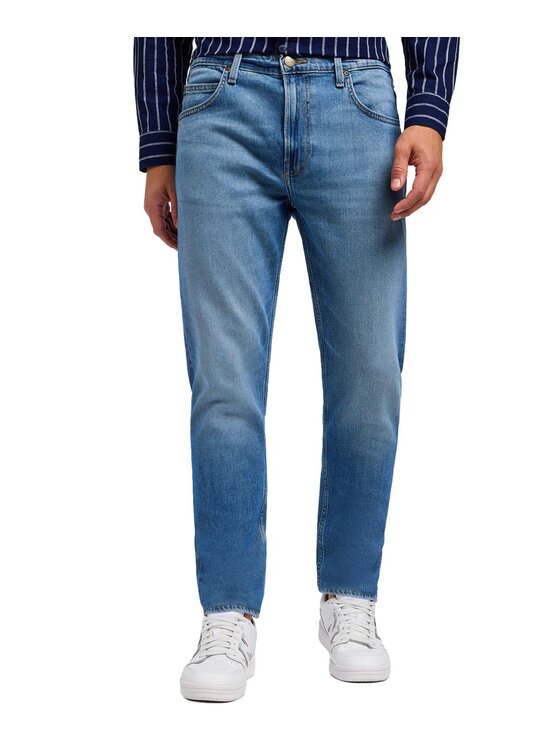 Lee Lee Jeansy LEE RIDER 112349324 Niebieski Slim Fit