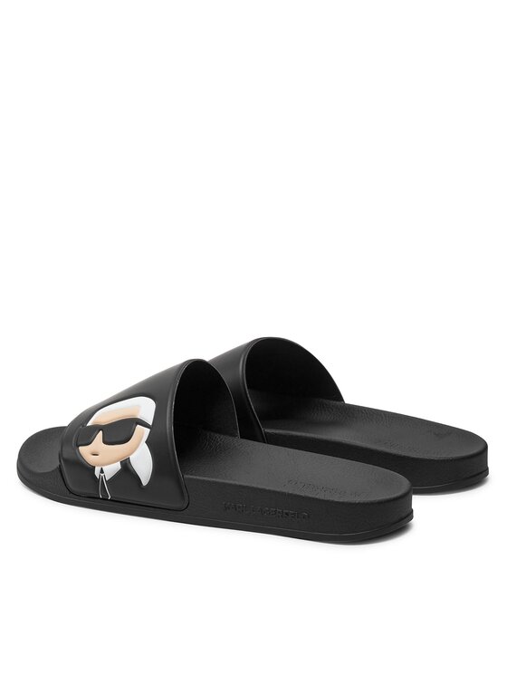 KARL LAGERFELD KARL LAGERFELD Παντόφλες KL70005N Μαύρο