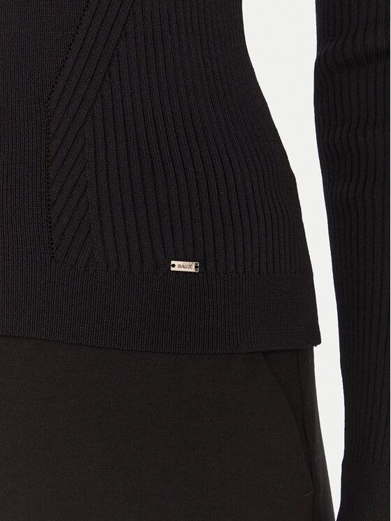 Gaudi Gaudi Sweter 521FD53036 Czarny Slim Fit