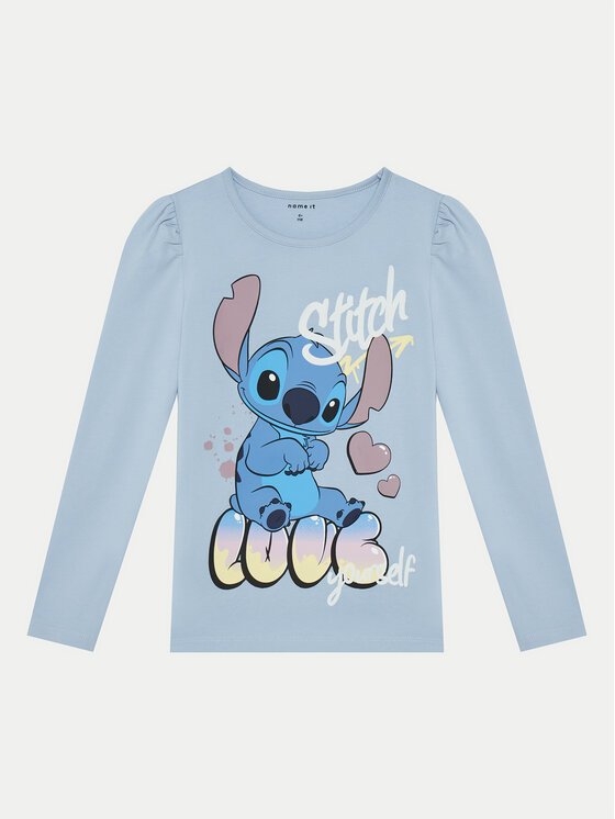 NAME IT NAME IT Blūze 13238278 Gaiši zils Regular Fit