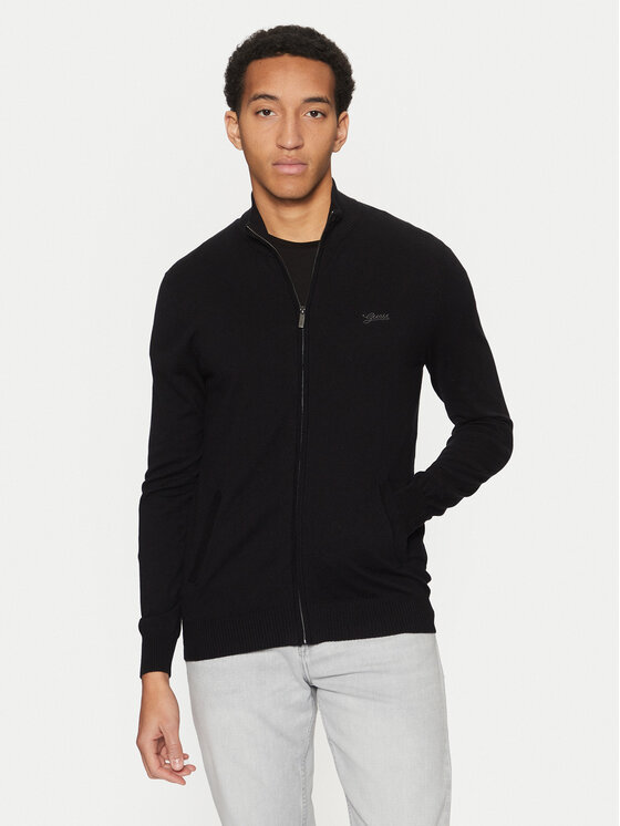 Guess Guess Ζακέτα M5RR04 Z3KI1 Μαύρο Regular Fit