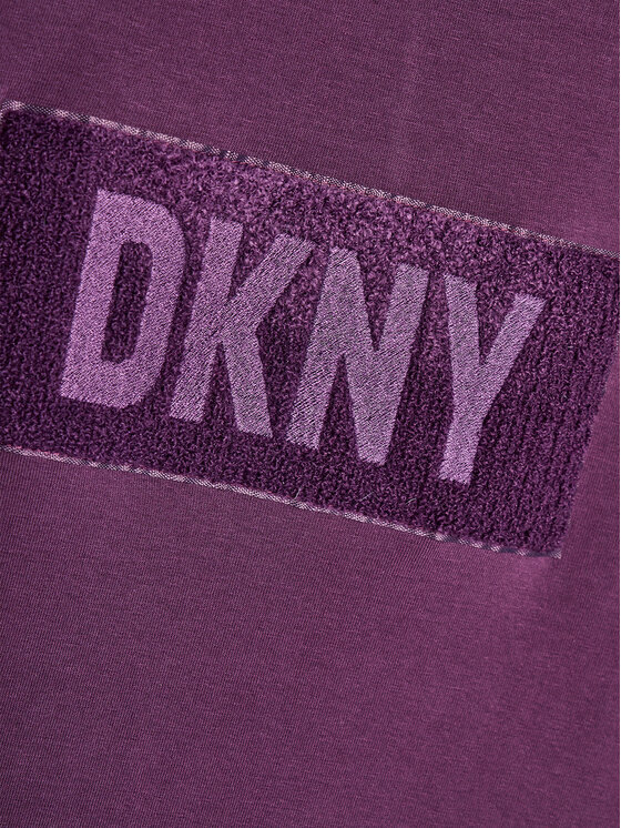 DKNY DKNY Marškinėliai D35T02 D Violetinė Regular Fit