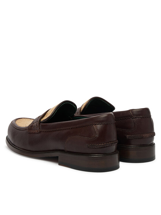 Clarks Clarks Poltopánky CraftJames Lo 26186423 Hnedá