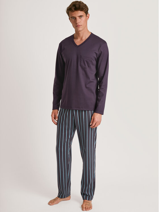 Calida Calida Pyžamo 46287 Fialová Regular Fit