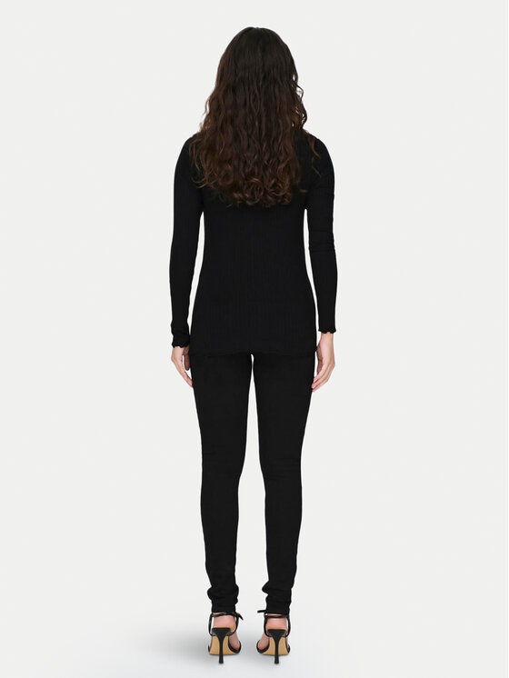 JDY JDY Блузка Fransiska 15228065 Чорний Slim Fit