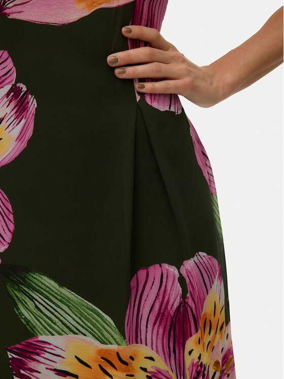Vero Moda Vero Moda Sukienka letnia Ismene 10351431 Czarny Regular Fit