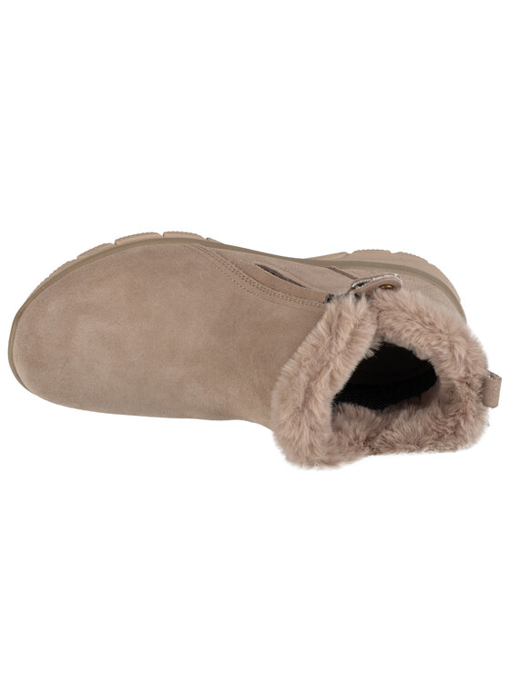 Skechers Skechers Śniegowce Easy Going - High Zip 2 Beżowy