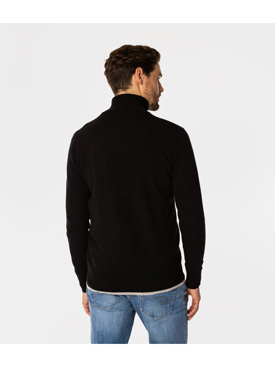 Lee Cooper Lee Cooper Sweter BERN Czarny Regular Fit