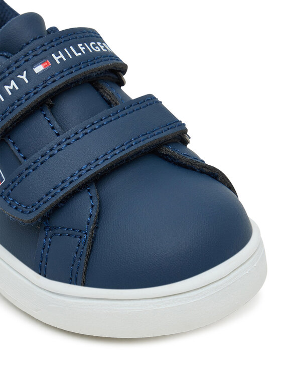 Tommy Hilfiger Tommy Hilfiger Snīkeri Low Cut Velcro Sneaker T1X9-34062-1355 M Tumši zils