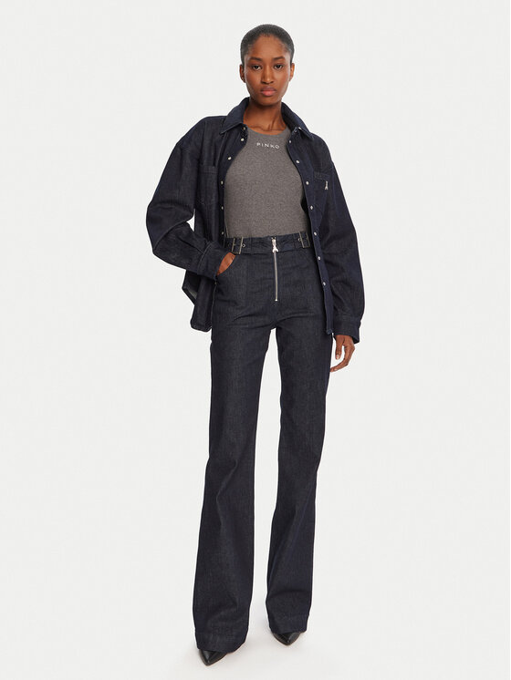 Patrizia Pepe Patrizia Pepe Traperice 8P0743 D117 S725 Tamnoplava Regular Fit