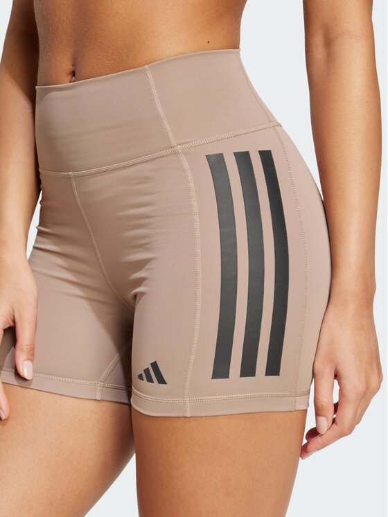 adidas adidas Szorty sportowe 143807 Brązowy Fitted Fit