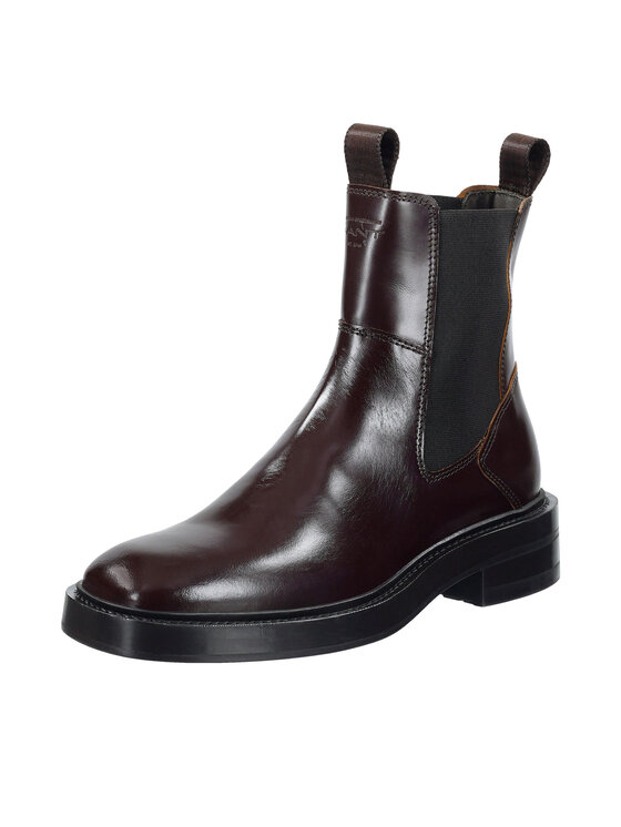 Gant Gant Kotníková obuv s elastickým prvkem 31541129 Hnědá