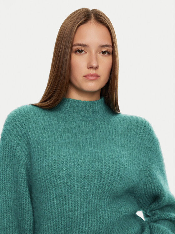 American Vintage American Vintage Пуловер East EAST18QH24 Зелен Loose Fit
