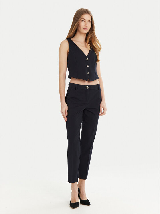 Marella Marella Mellény Camper 2513911034 Sötétkék Slim Fit