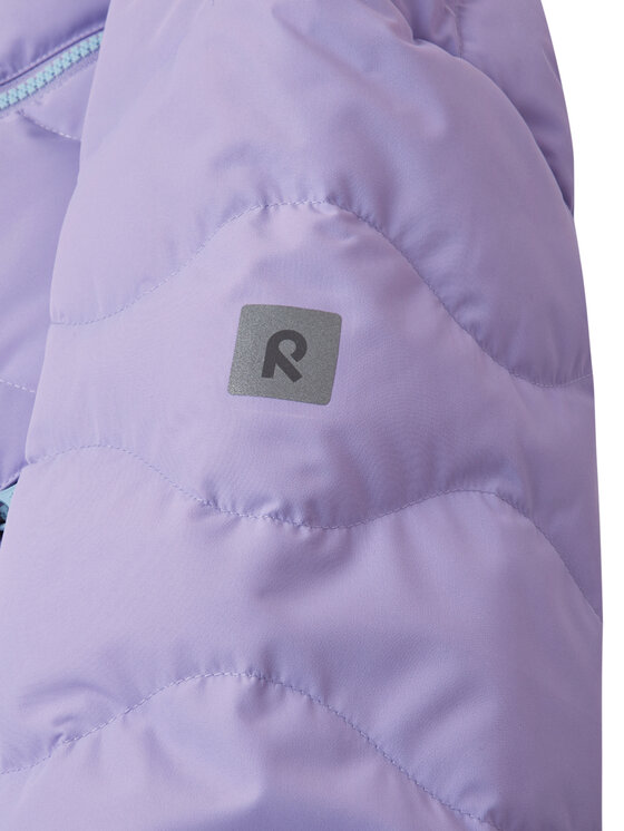 Reima Reima Μπουφάν πουπουλένιο Fossila 5100058B Μωβ Regular Fit