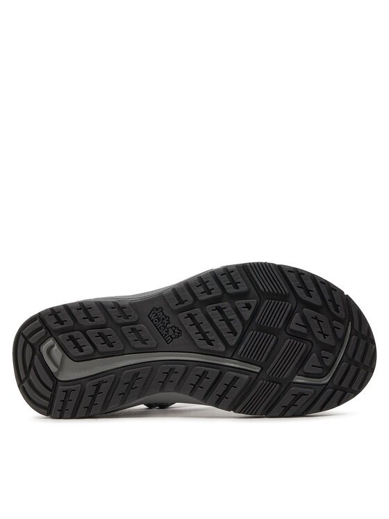 Jack Wolfskin Jack Wolfskin Sandály Lakewood RiderSandal 4019041 Černá