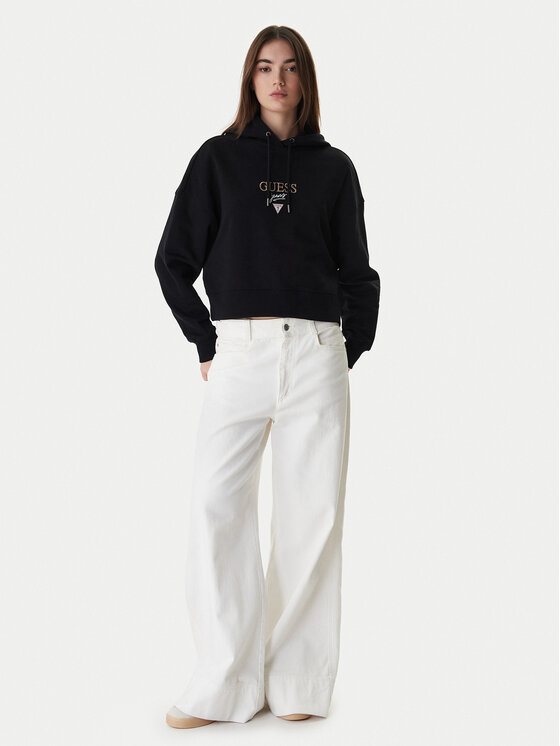 Guess Jeans Guess Jeans Jopa W6RQ00 K68I4 Črna Relaxed Fit