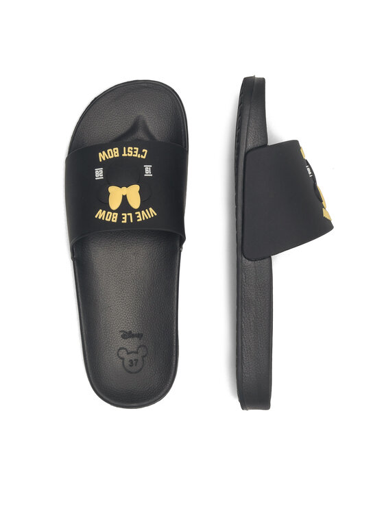 Mickey&Friends Mickey&Friends Pantoletten AW23-25DSTC Schwarz