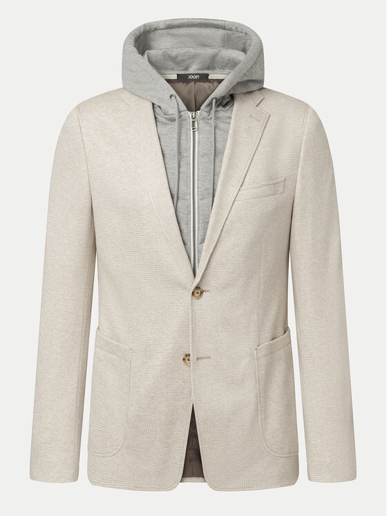 JOOP! JOOP! Marynarka 17 JB-80Havardy-J12 30045045 Beżowy Slim Fit
