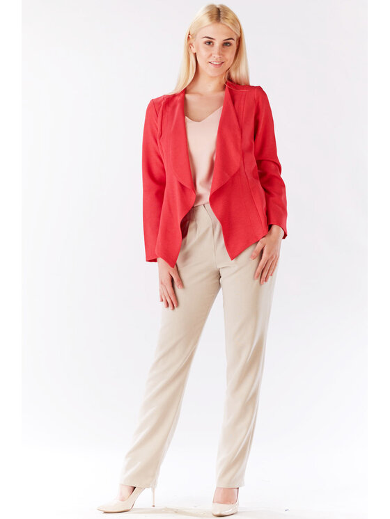 Awama Awama Giacca da abito L050 Viola Basic Fit