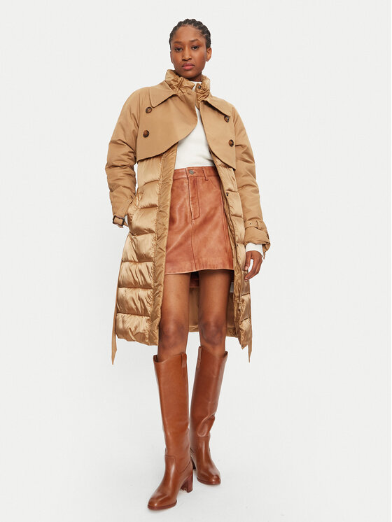 Gaudi Gaudi Giubbotto invernale 421FD35012 Beige Regular Fit