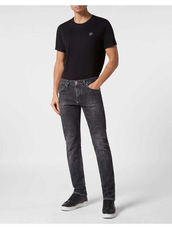 PHILIPP PLEIN PHILIPP PLEIN Jeans 19263 Grigio Straight Leg