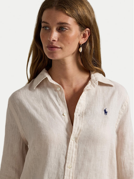 Polo Ralph Lauren Polo Ralph Lauren Koszula 211970730511 Beżowy Classic Fit