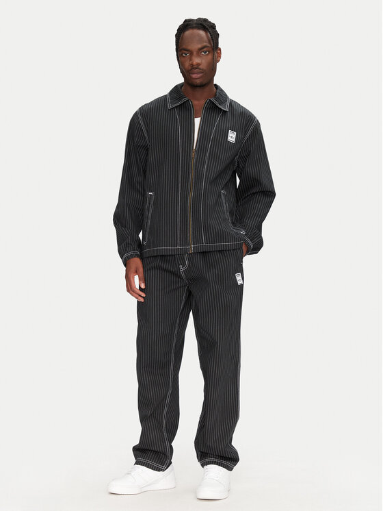 adidas adidas Demisezoninė striukė Wabash JP4485 Juoda Regular Fit