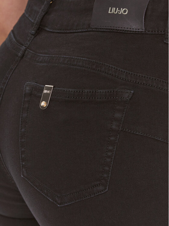 Liu Jo Liu Jo Jeans hlače UF3054 D4614 Črna Slim Fit
