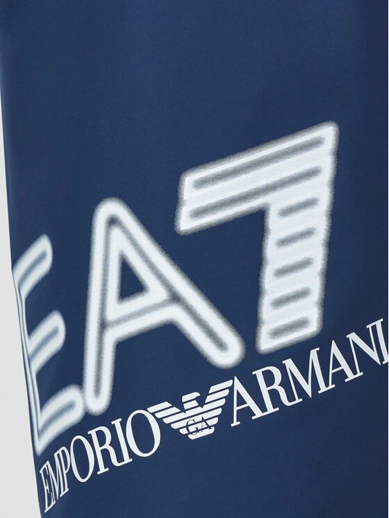 EA7 Emporio Armani EA7 Emporio Armani Szorty 902047-4R736-00035 Granatowy Regular Fit
