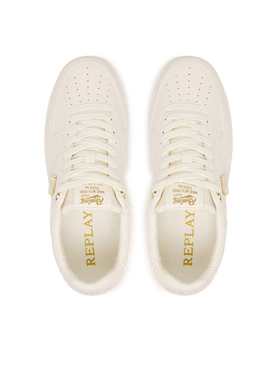 REPLAY REPLAY Sneakersy GWZ5O.000.C0201S Biały