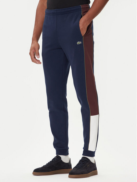 Lacoste Lacoste Teplákové kalhoty XH5923 Tmavomodrá Regular Fit