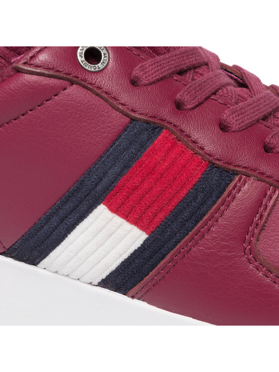 Tommy Jeans Tommy Jeans Laisvalaikio batai High Cleated Seasonal Sneaker EN0EN00658 Bordinė