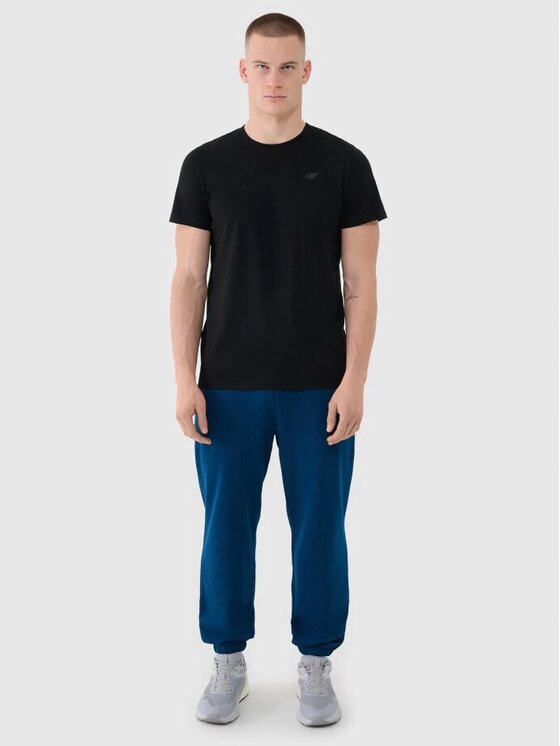 4F 4F T-shirt 4FWAW25TTSHM3458-020S Nero Regular Fit