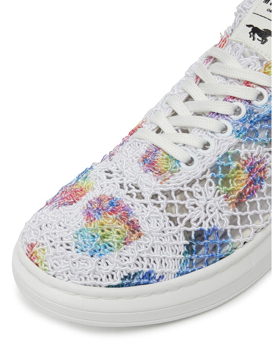 Mustang Mustang Sneakersy 1468-301 Biela