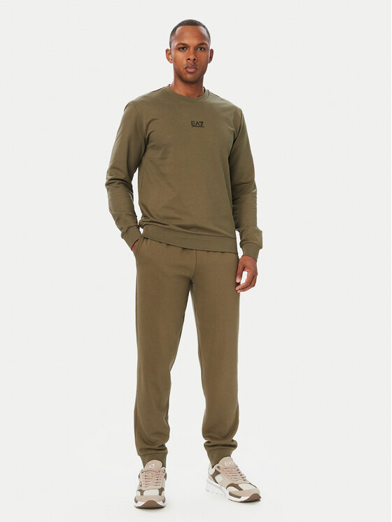 EA7 Emporio Armani EA7 Emporio Armani Polo 8NPF14 PJVQZ U7014 Kaki Regular Fit