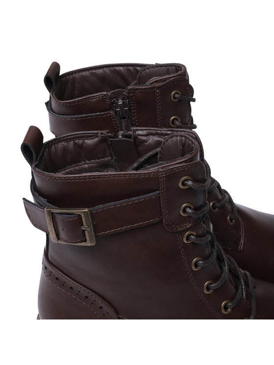 Clara Barson Clara Barson Schnürschuhe WYL2717-6 Braun