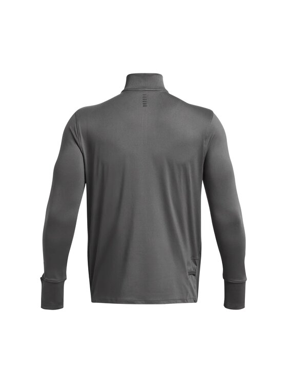 Under Armour Under Armour Koszulka techniczna LAUNCH PRO 1/4 ZIP Szary Basic Fit