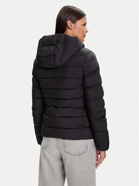 Tommy Jeans Tommy Jeans Pernata jakna DW0DW21617 Crna Slim Fit
