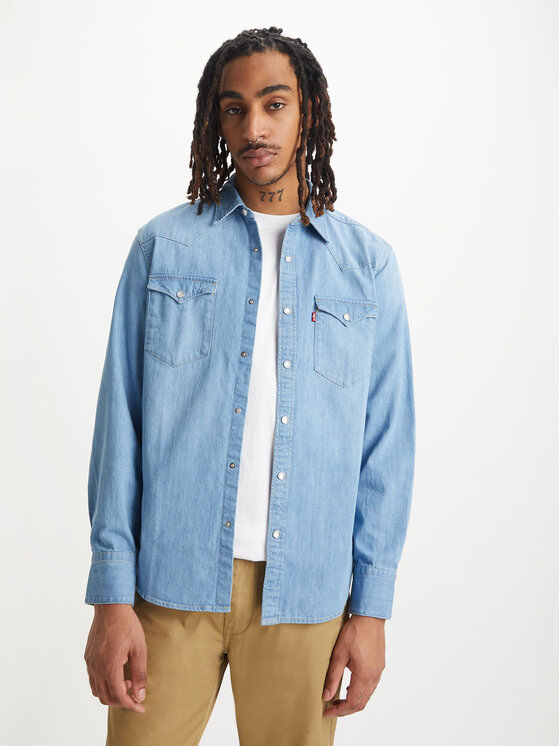 Levi's® Levi's® Cămașă Barstow 857440047 Albastru Regular Fit